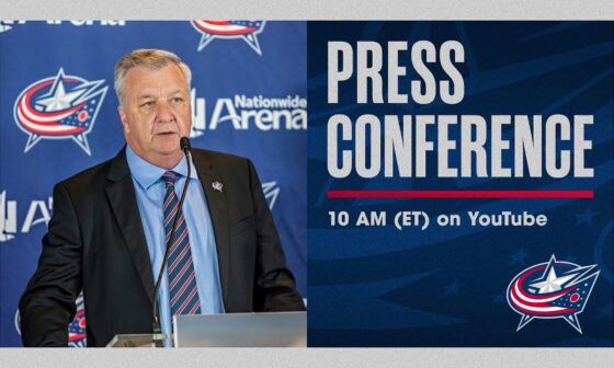 Don Waddell Press Conference. | Columbus Blue Jackets (06/20/24)