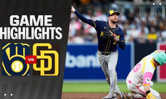 Brewers vs. Padres Game Highlights (6/21/24) | MLB Highlights