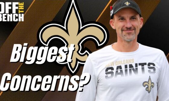 Saints RB Depth Behind Alvin Kamara? | New Orleans O-Line Rotation | Foster Moreau Stepping Up At TE