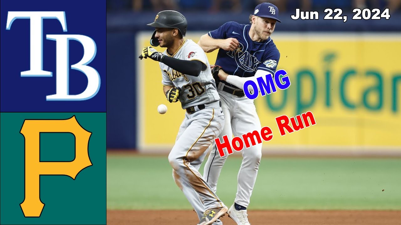 Tampa Bay Rays vs Pittsburgh Pirates Jun 22, 2024 Game Highlights | MLB Highlights | MLB Season 2024