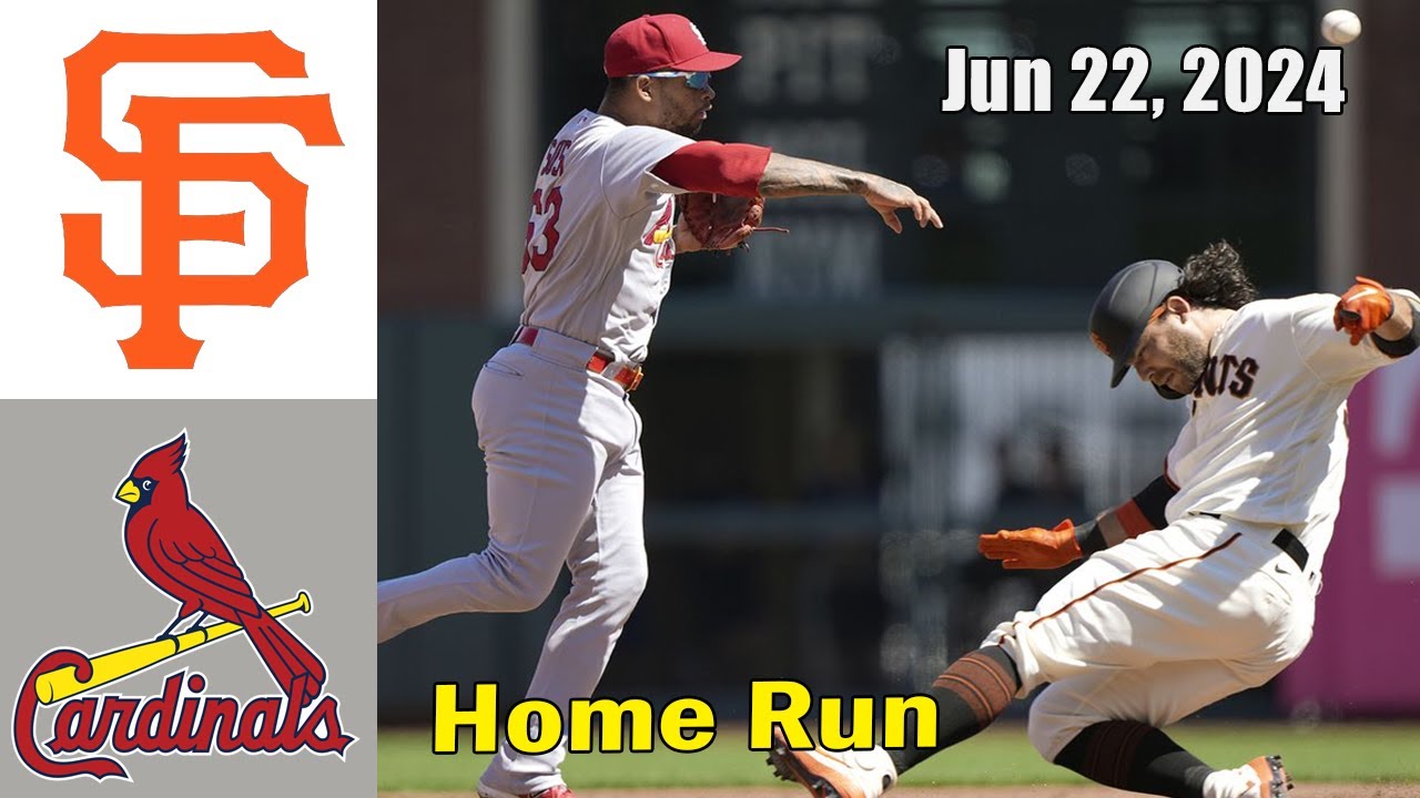 San Francisco Giants vs St.Louis Cardinals Jun 22, 2024 Game Highlights | MLB Highlights Today