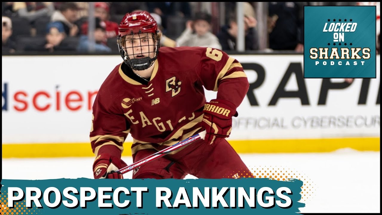 Ranking The San Jose Sharks Prospects Heading Into The 2024 NHL Draft