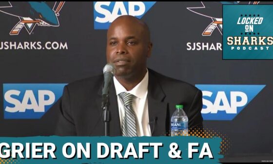 Reacting To San Jose Sharks GM Mike Grier's Pre-Draft & Free Agency Press Availability