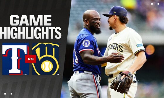 Rangers vs. Brewers Game Highlights (6/24/24) | MLB Highlights