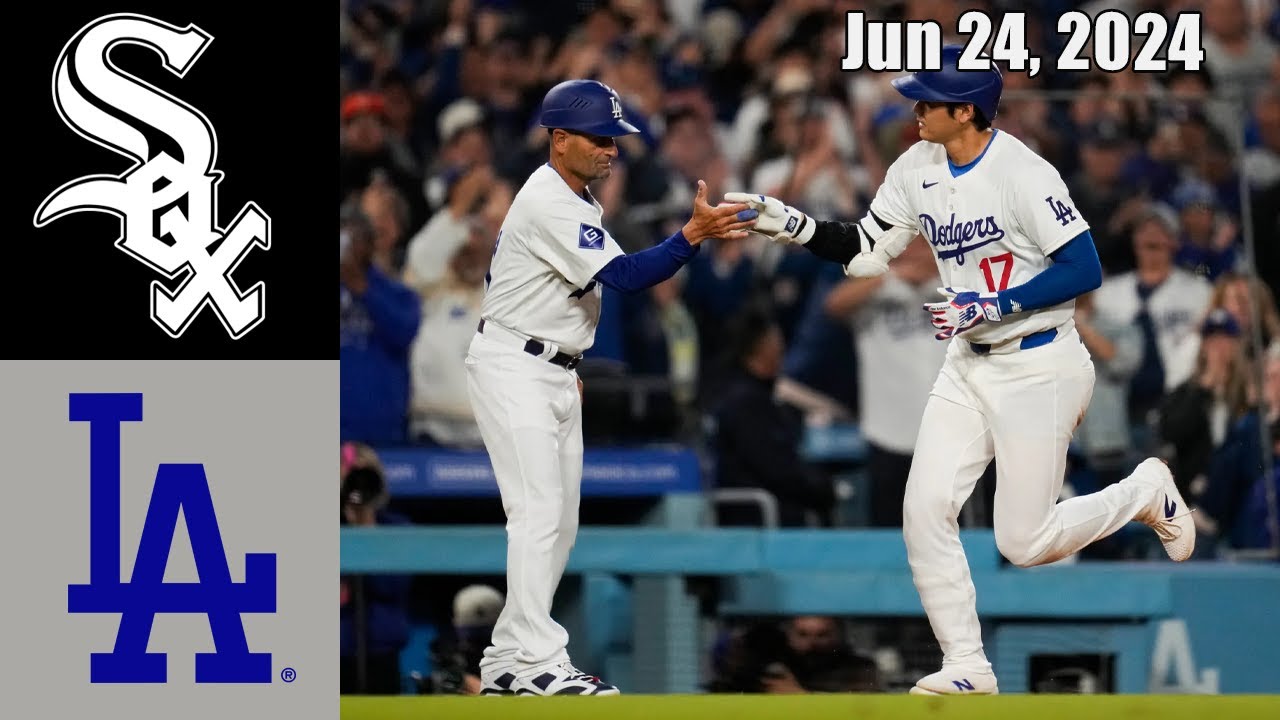 Los Angeles Dodgers vs Chicago White Sox Jun 24, 2024 Game Highlights | MLB Highlights | Season 2024