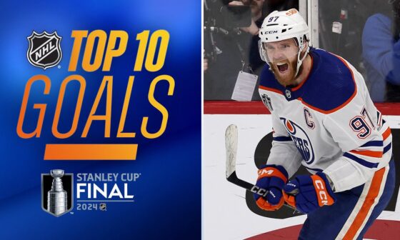 Top 10 Goals from the 2024 Stanley Cup Final