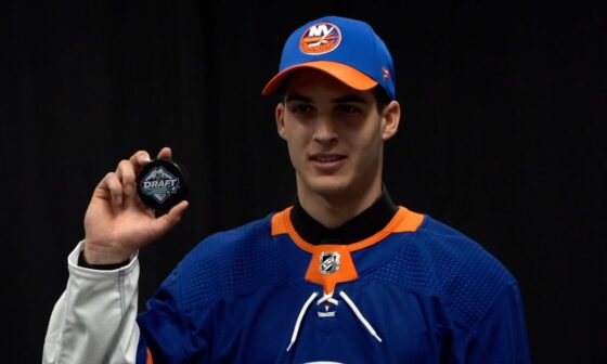 New York Islanders Samuel Bolduc 2019 NHL Draft Look Back