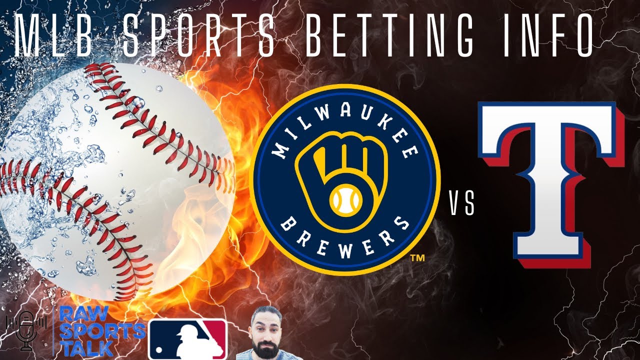 Milwaukee Brewers VS Texas Rangers Free MLB Sports Betting Info 6/24/24