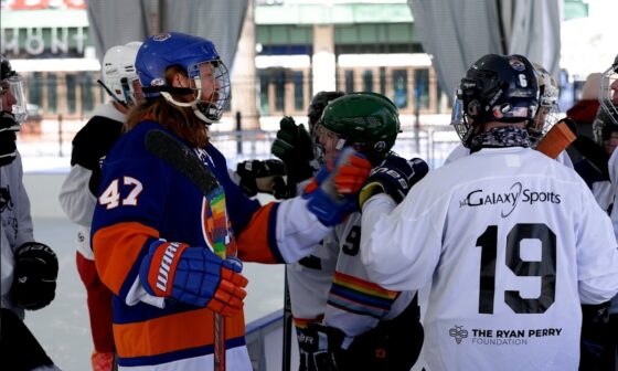 The Islanders Host Pond Hockey Tournament at The Park with the New York City Gay Hockey Association