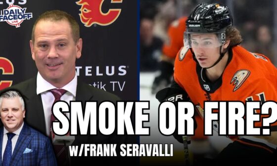 Smoke or Fire?: Trevor Zegras Update & Calgary Flames Rumors | Daily Faceoff Live