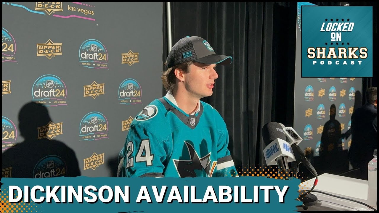 Sam Dickinson's First Media Availability As A San Jose Shark