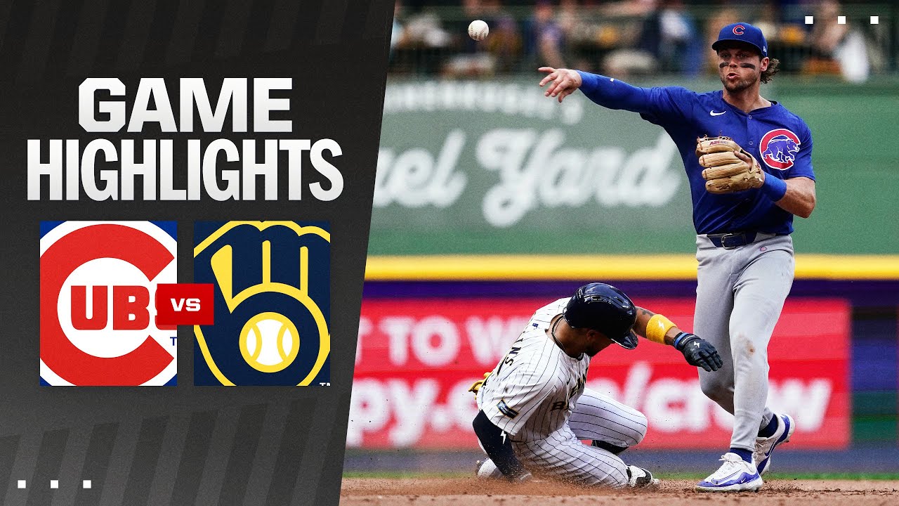 Cubs vs. Brewers Game Highlights (6/29/24) | MLB Highlights