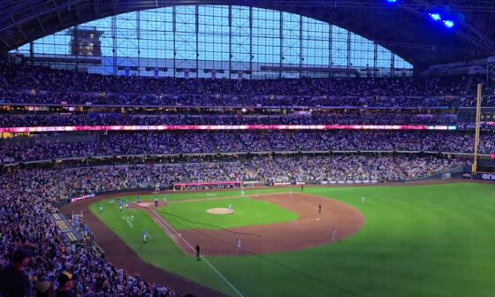 2024 MILWAUKEE BREWERS VS CHICAGO CUBS GRAND SLAM HOME RUN