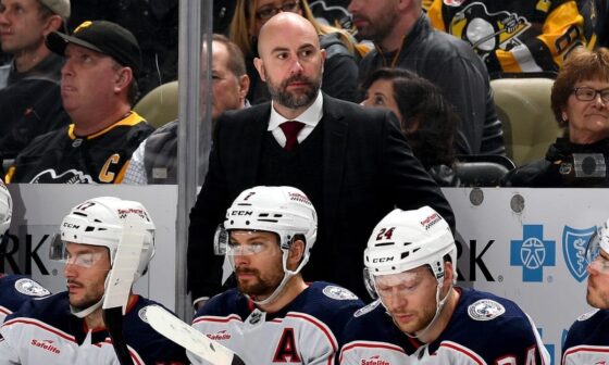 Blue Jackets relieve Pascal Vincent of his duties as head coach | Columbus Blue Jackets