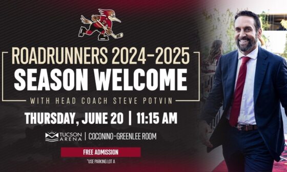 Live Press Conference: Roadrunners Welcome In 2024-25 Season