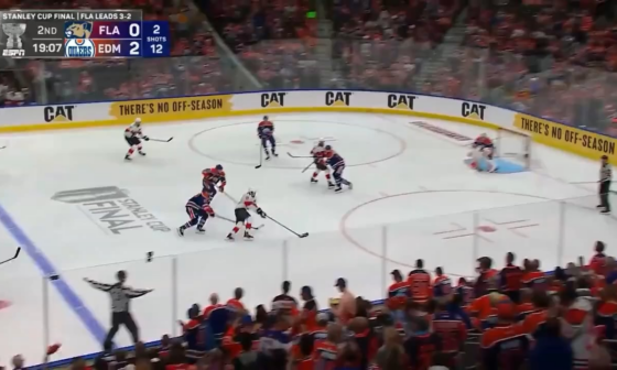 Barkov makes it 2-1 but after coach’s challenge is disallowed for offsides.