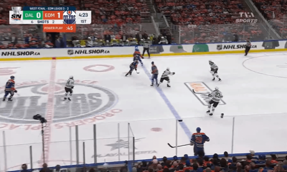 Hyman Scores to Make it 2-0 for the Oilers in Game 6