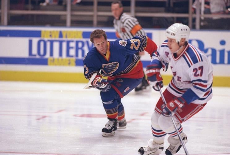 The Last NHL Player to Play Without a Helmet: Craig MacTavish of the St. Louis Blues, 1996-1997