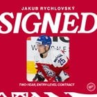 The Red Wings today signed left wing Jakub Rychlovský to a two-year, entry-level contract