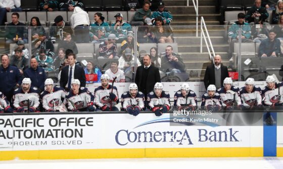 Flames have hired ex-Jackets bench boss Brad Larsen to be their assistant coach.