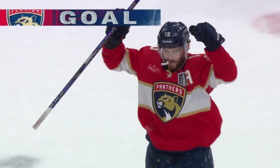 Ekblad scores into empty net to make it 4-1