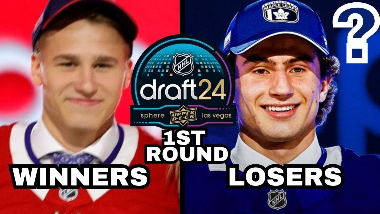 WINNERS and LOSERS of the 1st Round of the 2024 NHL Entry Draft