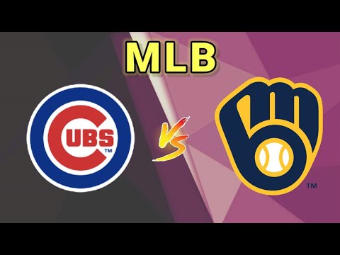 Chicago Cubs vs Milwaukee Brewers | 2024 MLB PLAY BY PLAY LIVE SCORE