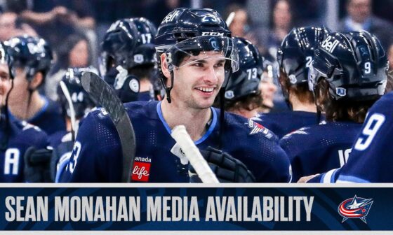 Columbus Blue Jackets Sign SEAN MONAHAN to Five-Year contract 🥳 | Free Agency Media Availability