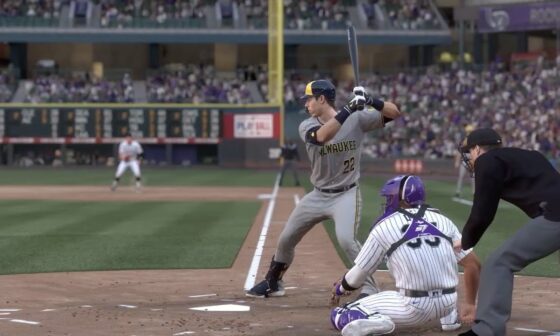 Milwaukee Brewers vs Colorado Rockies - MLB Today 7/1 Full Game Highlights (MLB The Show 24 Sim)