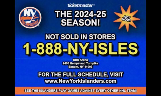 New York Islanders 2024-25 Schedule Release Video