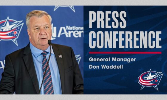 Columbus Blue Jackets General Manager Don Waddell Speaks on the First Day of NHL Free Agency