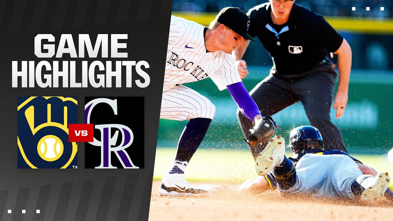 Rockies vs. Brewers Game Highlights (7/3/24) | MLB Highlights