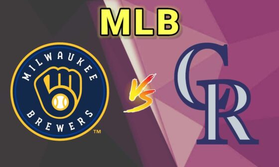 Milwaukee Brewers vs Colorado Rockies | 2024 MLB Live Play by Play Score