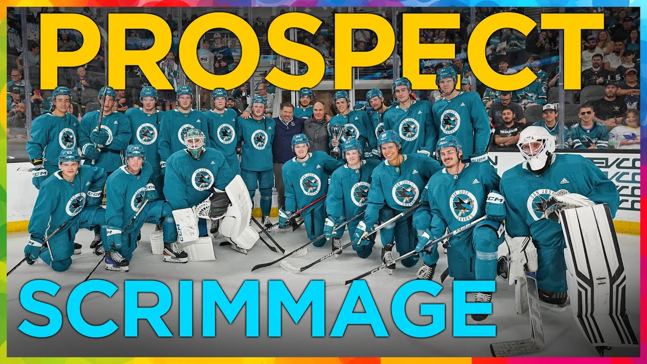 HIGHLIGHTS: San Jose Sharks 2024 Prospect Scrimmage