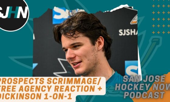 Dickinson on Why He's 2024 Draft's Best D-Man + Our Sharks' Free Agency/Prospects Scrimmage Reaction