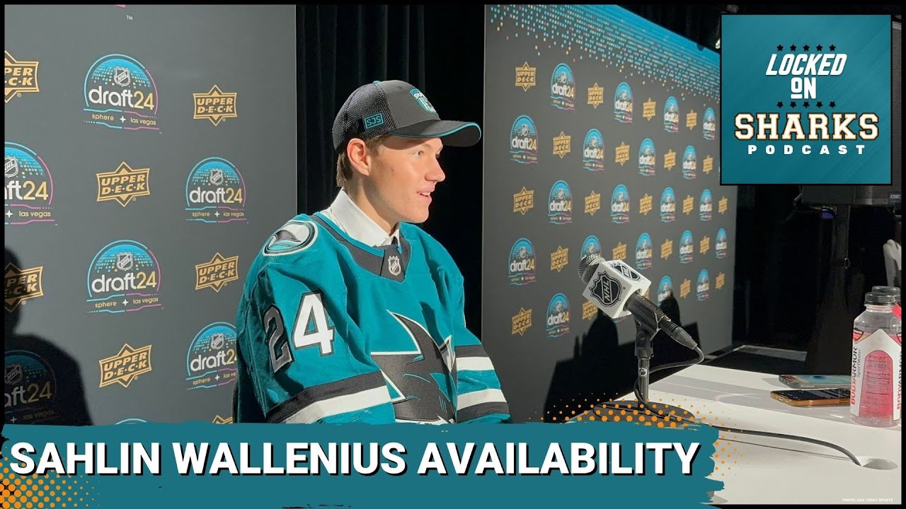 Leo Sahlin Wallenius First Media Availability As A San Jose Shark