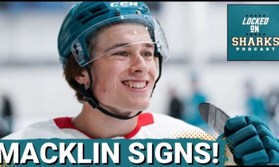 Macklin Celebrini Signs His ELC With The San Jose Sharks And Grundström And Dellandrea Get Signed