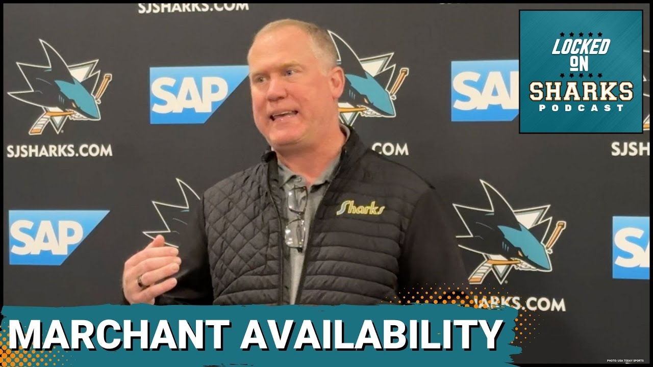 San Jose Sharks Director of Player Development Todd Marchant Meets With The Media