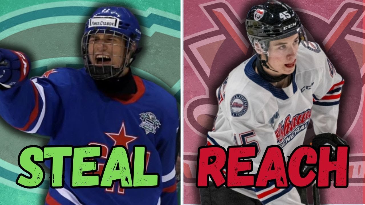 The 5 Biggest Steals and Reaches of the 2024 NHL Draft