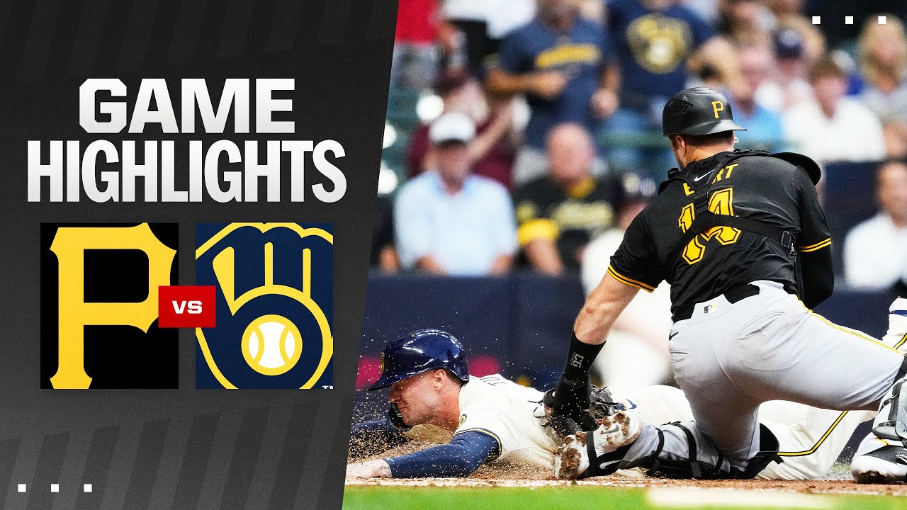 Pirates vs. Brewers Game Highlights (7/10/24) | MLB Highlights