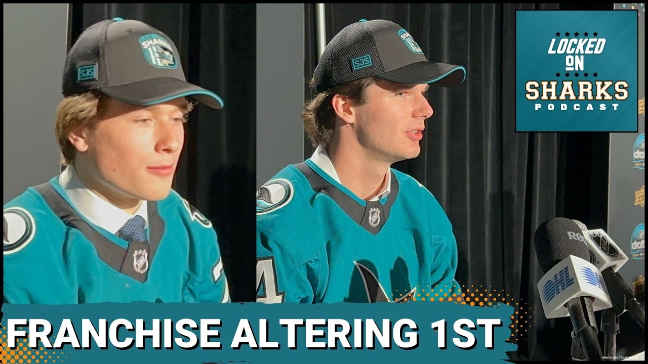 The San Jose Sharks Change The Franchise With The Selections Of Macklin Celebrini And Sam Dickinson