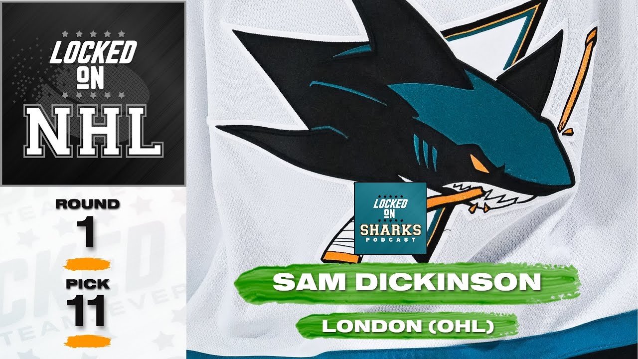 San Jose Sharks Draft Sam Dickinson in 2024 NHL Draft