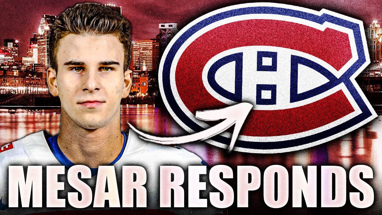 FILIP MESAR RESPONDS TO ALL THE DRAMA: MONTREAL CANADIENS PROSPECT UPDATE & HABS RUMOURS