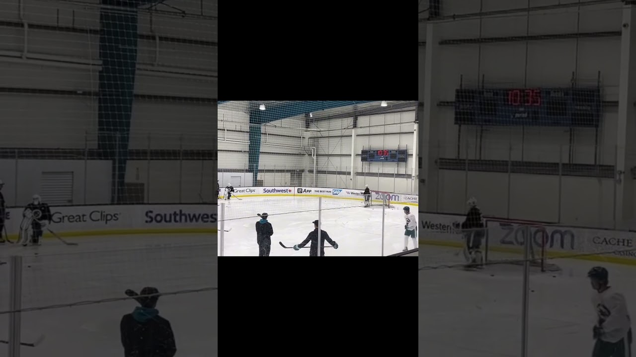 Part 1. Will Smith working on his shot @ the San Jose Sharks Development Camp.