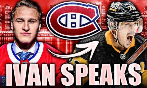 IVAN DEMIDOV SPEAKS OUT ON HIS MENTAL HEALTH & EVGENI MALKIN (Montreal Canadiens Prospect News)