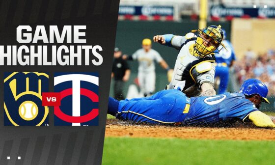 Brewers vs. Twins Game Highlights (7/20/24) | MLB Highlights