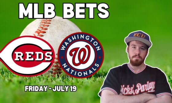 MLB Free Pick For July 19th, 2024 - Cincinnati Reds @ Washington Nationals |  Earle Sports Bets