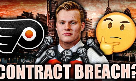 Did Matvei Michkov Just BREACH HIS CONTRACT W/ The Philadelphia Flyers?