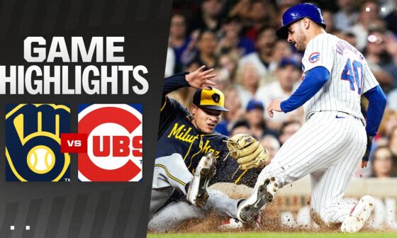 Brewers vs. Cubs Game Highlights (7/22/24) | MLB Highlights