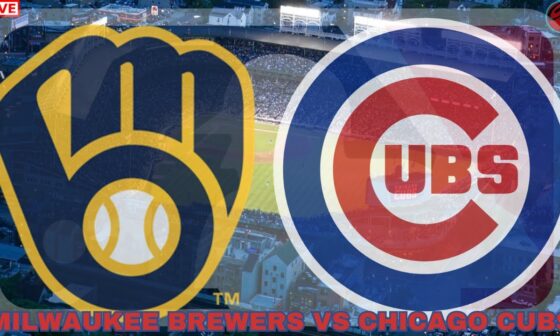 MILWAUKEE BREWERS vs CHICAGO CUBS MLB BASEBALL GAME 101 LIVE GAME AUDIO & CHAT